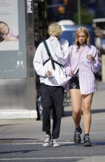 DUA LIPA and Anwar Hadid Out in New York 10/01/2019