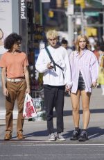 DUA LIPA and Anwar Hadid Out in New York 10/01/2019