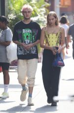 DUA LIPA and Anwar Hadid Out in New York 10/02/2019