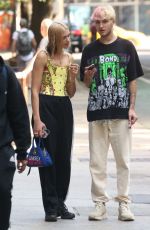 DUA LIPA and Anwar Hadid Out in New York 10/02/2019