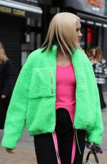 DUA LIPA Leaves Capital Breakfast Radio in London 10/29/2019