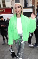 DUA LIPA Leaves Capital Breakfast Radio in London 10/29/2019