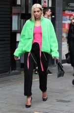 DUA LIPA Leaves Capital Breakfast Radio in London 10/29/2019