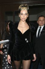 DUA LIPA Leaves Pride of Britain 2019 Awards in London 10/28/2019
