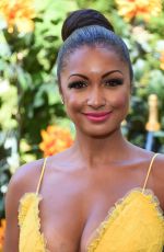 EBONI WILLIAMS at Veuve Clicquot Polo Classic at Will Rogers State Park in Los Angeles 10/05/2019