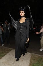 EIZA GONZALEZ As Maleficent at Casamigos Halloween Party in Beverly Hills 10/25/2019