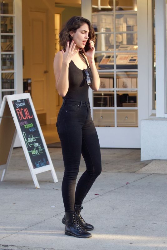 EIZA GONZALEZ Out in Studio City 10/06/2019