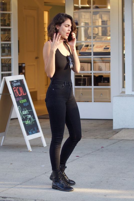 EIZA GONZALEZ Out in Studio City 10/06/2019