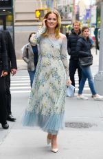 ELIZABETH LAIL Arrives at Build Studio in New York 10/17/2019