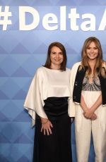ELIZABETH OLSEN at American Express and Delta Air Lines #deltaamex Card Relaunch in New York 10/02/2019