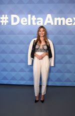ELIZABETH OLSEN at American Express and Delta Air Lines #deltaamex Card Relaunch in New York 10/02/2019