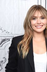 ELIZABETH OLSEN at Build Series in New York 10/08/2019