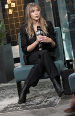 ELIZABETH OLSEN at Build Series in New York 10/08/2019