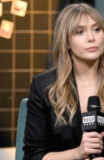 ELIZABETH OLSEN at Build Series in New York 10/08/2019