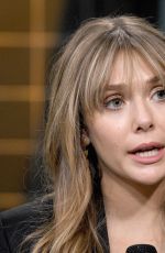 ELIZABETH OLSEN at Build Series in New York 10/08/2019