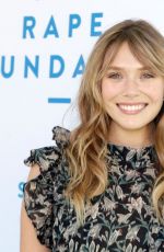 ELIZABETH OLSEN at Rape Foundation