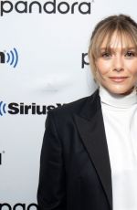 ELIZABETH OLSEN at SiriusXM in New York 10/08/2019
