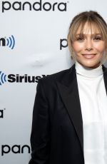 ELIZABETH OLSEN at SiriusXM in New York 10/08/2019