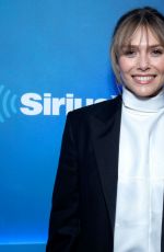 ELIZABETH OLSEN at SiriusXM in New York 10/08/2019