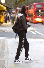 ELLA BALINSKA Out and About in Chelsea in London 10/23/2019