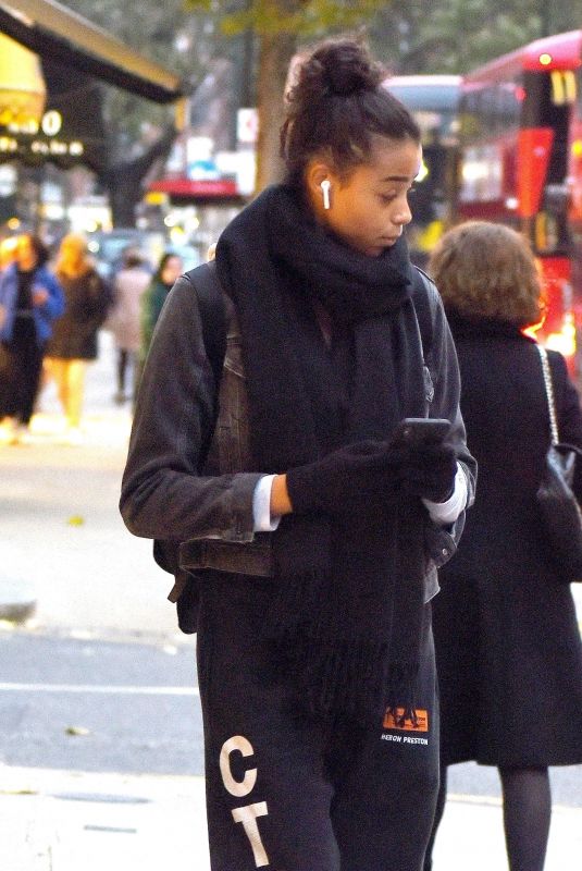 ELLA BALINSKA Out and About in Chelsea in London 10/23/2019