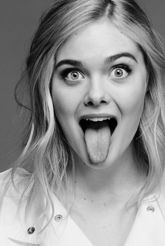 ELLE FANNING at a Photoshoot, 2019