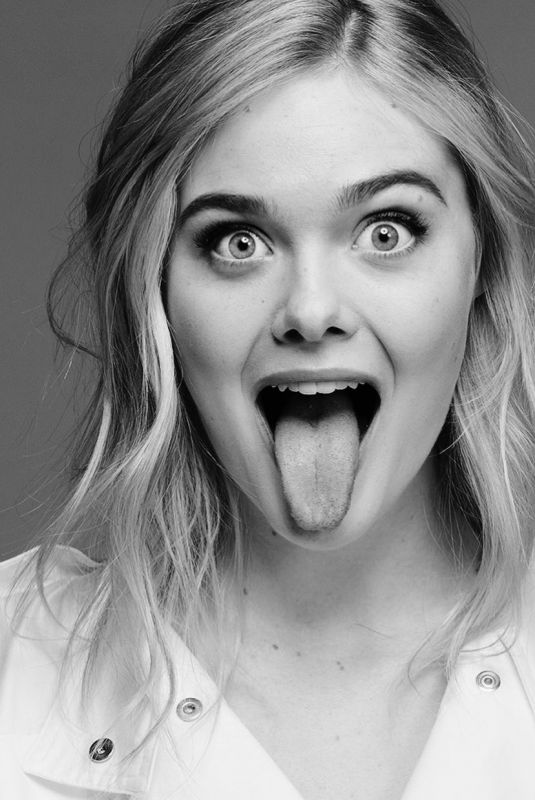 ELLE FANNING at a Photoshoot, 2019