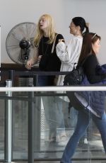 ELLE FANNING at Los Angeles International Airport 10/01/2019