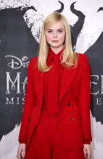 ELLE FANNING at Maleficent: Mistress of Evil Photocall in London 10/10/2019