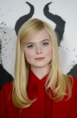 ELLE FANNING at Maleficent: Mistress of Evil Photocall in London 10/10/2019