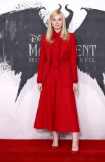 ELLE FANNING at Maleficent: Mistress of Evil Photocall in London 10/10/2019