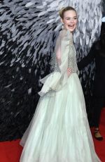 ELLE FANNING at Maleficent: Mistress of Evil Premiere in London 10/09/2019