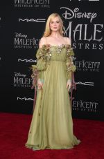 ELLE FANNING at Maleficent: Mistress of Evil Premiere in Los Angeles 09/30/2019