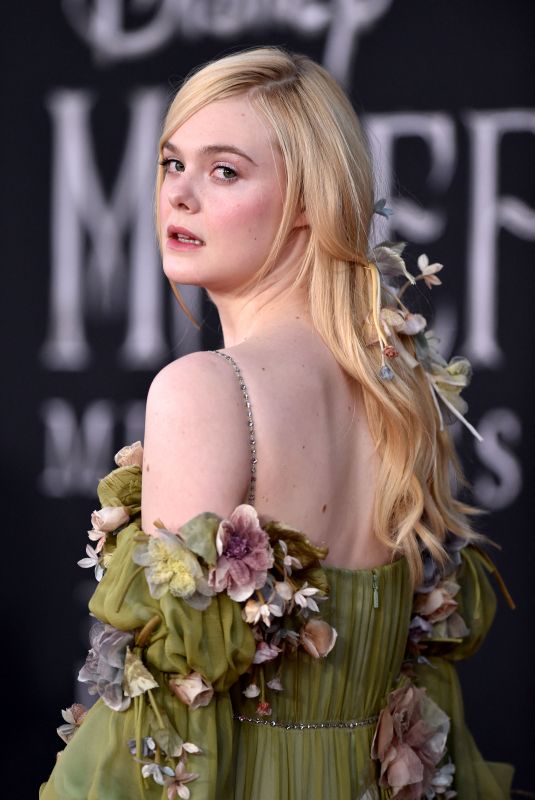ELLE FANNING at Maleficent: Mistress of Evil Premiere in Los Angeles 09/30/2019