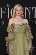 ELLE FANNING at Maleficent: Mistress of Evil Premiere in Los Angeles 09/30/2019