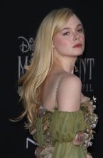 ELLE FANNING at Maleficent: Mistress of Evil Premiere in Los Angeles 09/30/2019