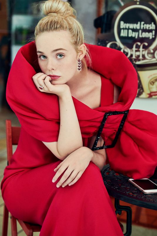 ELLE FANNING for Instyle Magazine, Best Dressed November 2019