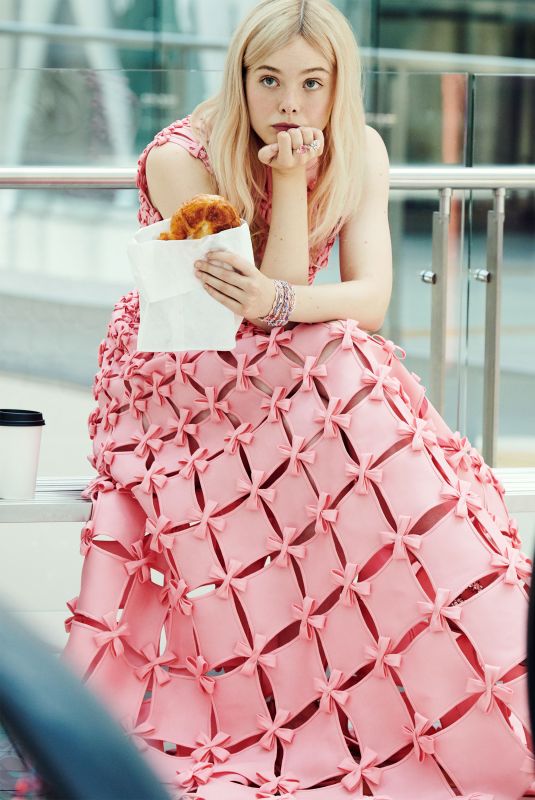 ELLE FANNING for Instyle Magazine, November 2019