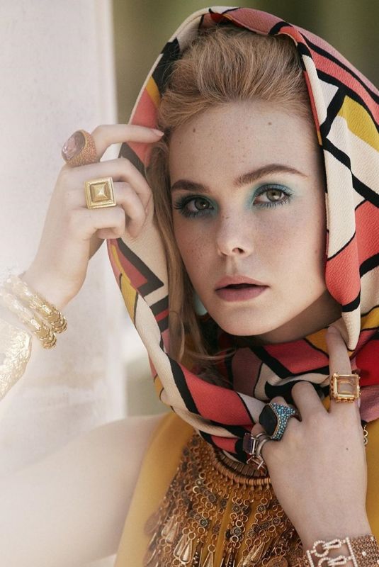 ELLE FANNING for Tatler Magazine, November 2019