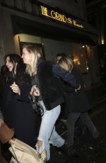 ELLIE GOULDING Leaves Mahiki Nightclub in London 10/18/2019