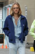 ELSA HOSK and Tom Daly Out for Lunch in New York 10/26/2019