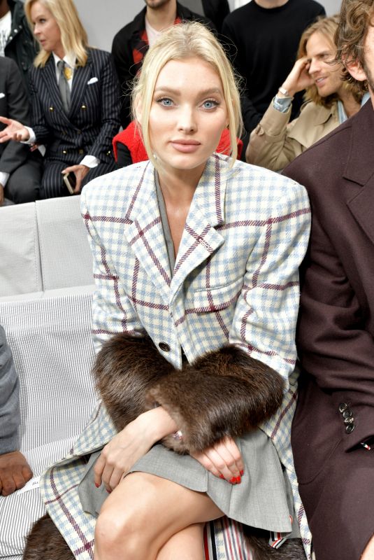 ELSA HOSK at Thom Browne Fashion Show at PFW in Paris 09/29/2019