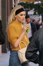 ELSA HOSK on the Set of a Photoshoot in New York 10/05/2019