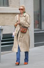 ELSA HOSK Out and About in New York 10/08/2019