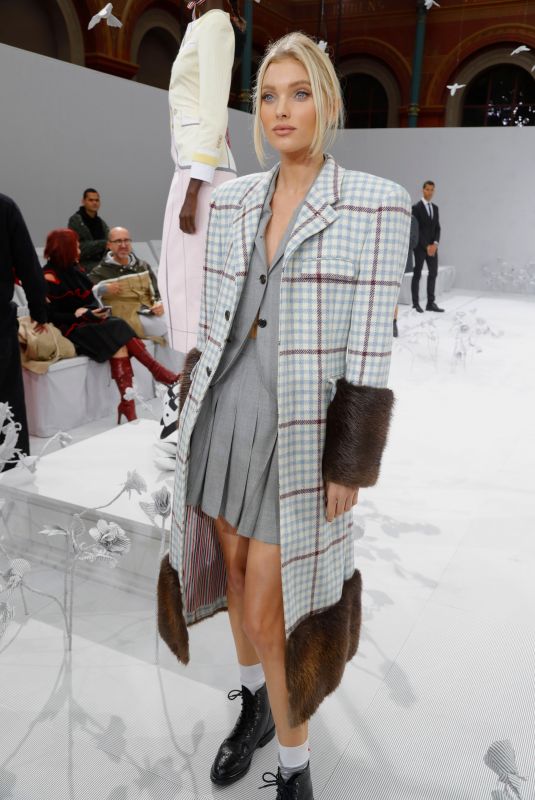 ELSA HOSK Thom Browne Fashion Show at PFW in Paris 09/29/2019