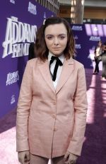 ELSIE FISHER at The Addams Family Premiere in Los Angeles 10/06/2019