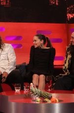 EMILIA CLARKE and Jason Momoa at Graham Norton Show in London 10/25/2019
