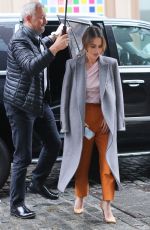 EMILIA CLARKE Arrives at SiriusXM Studios in New York 10/29/2019