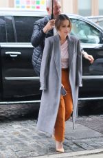 EMILIA CLARKE Arrives at SiriusXM Studios in New York 10/29/2019