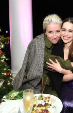 EMILIA CLARKE at Last Christmas Premiere After-party in New York 10/29/2019